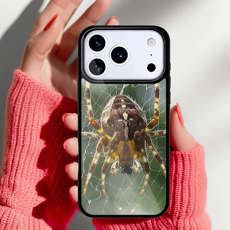 Spider Spider Web Phone Case for iPhone 17 Air 16e 15 14 13 Pro Max Back Cover for 12 11 Pro Coque