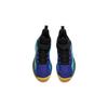 Anta Kids Non-Slip Wear-Resistant Mid-Top Basketball Shoes Kids sneaker Blue Yellow Purple A312211101-3