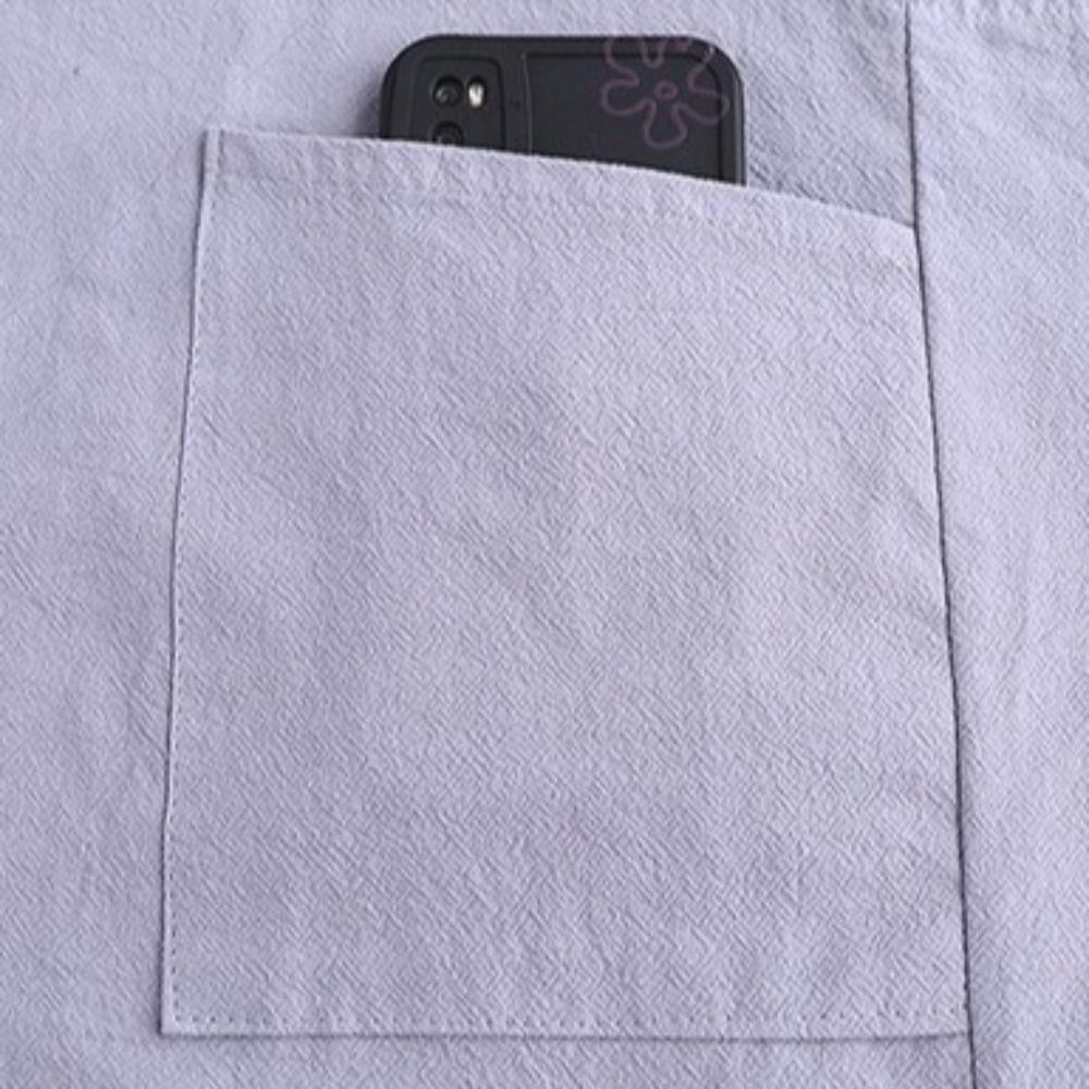 Cotton Kitchen Apron Cross Straps Korean Work Clothes Stylish Home Cooking Apron  Home Cooking