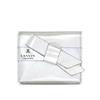 Lanvin Collection Lapel Luxe Purse Coin Case 65-6630 Women's Silver