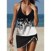 New Sexy Tankini Swimsuits Women Drawstring Large Big Swimwear Plus Size Swimdress Bathing Suit 2026 Summer Beach Wear