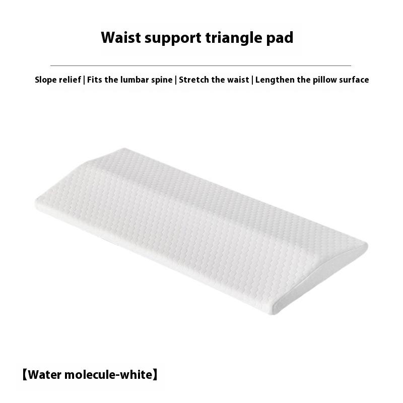 Lumbar Support Pillow, Back Support Memory Foam Pillow For Sleeping In Bed Waist Support Cushion For Lower Back Pain Relief