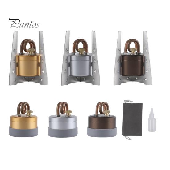 1 Zestaw Przenośny Palnik Kempingowy Pojemność 50ML Wytrzymały Outdoorowy Turystyczny Plecak Piknikowy Kuchenka Do Gotowania Wiatroodporny Metalowy Piec na Paliwo Płynne