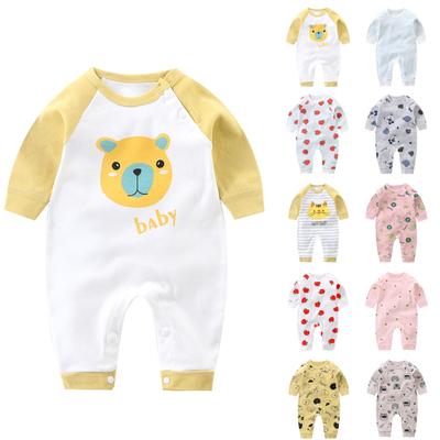 Macacão de bebê Macacão de manga comprida Macacão de bebê Roupas