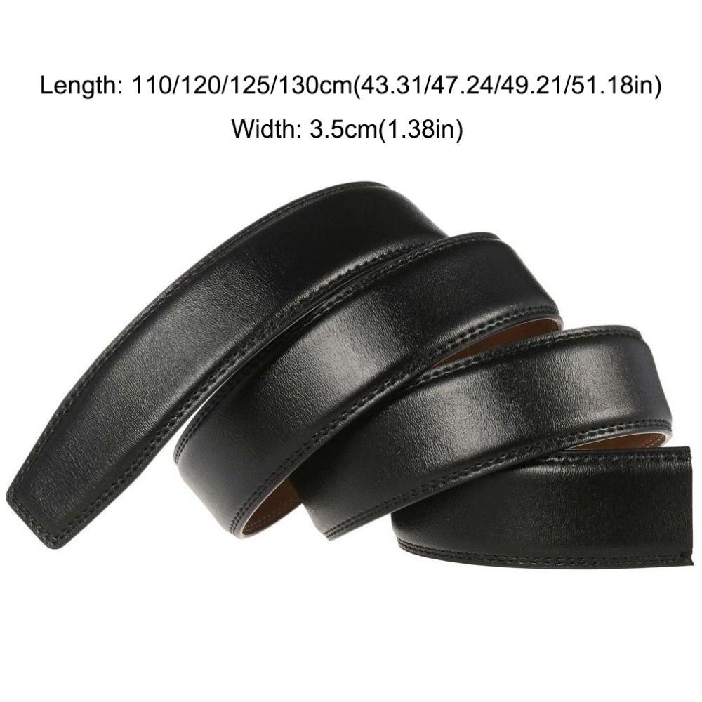 Without Buckle Automatic Buckle Belt Body Craft DIY No Buckle Belt Durable Replacement Waistband