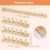 Premium-For Crafting Tool Kit For Knitters- Adjustable Wooden Knitting Tools Chunky Yarn For Oversized Blanket And Scarf Project