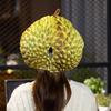 Fruit Headgear Simulation Durian Hat Cute Funny Cross-dressing Headwear Decorative Selfie Props Cartoon Cosplay Costume Accessories Performance Props