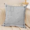 Arabic Keffiyeh Traditional Cushion Cover Silky Short Plush Invisible Zipper Dustproof Sofa Pillow Case For Home Decor