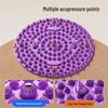 Round Acupressure Mat: Indoor Jogging, Foot Massage & Magnetic Stone Therapy