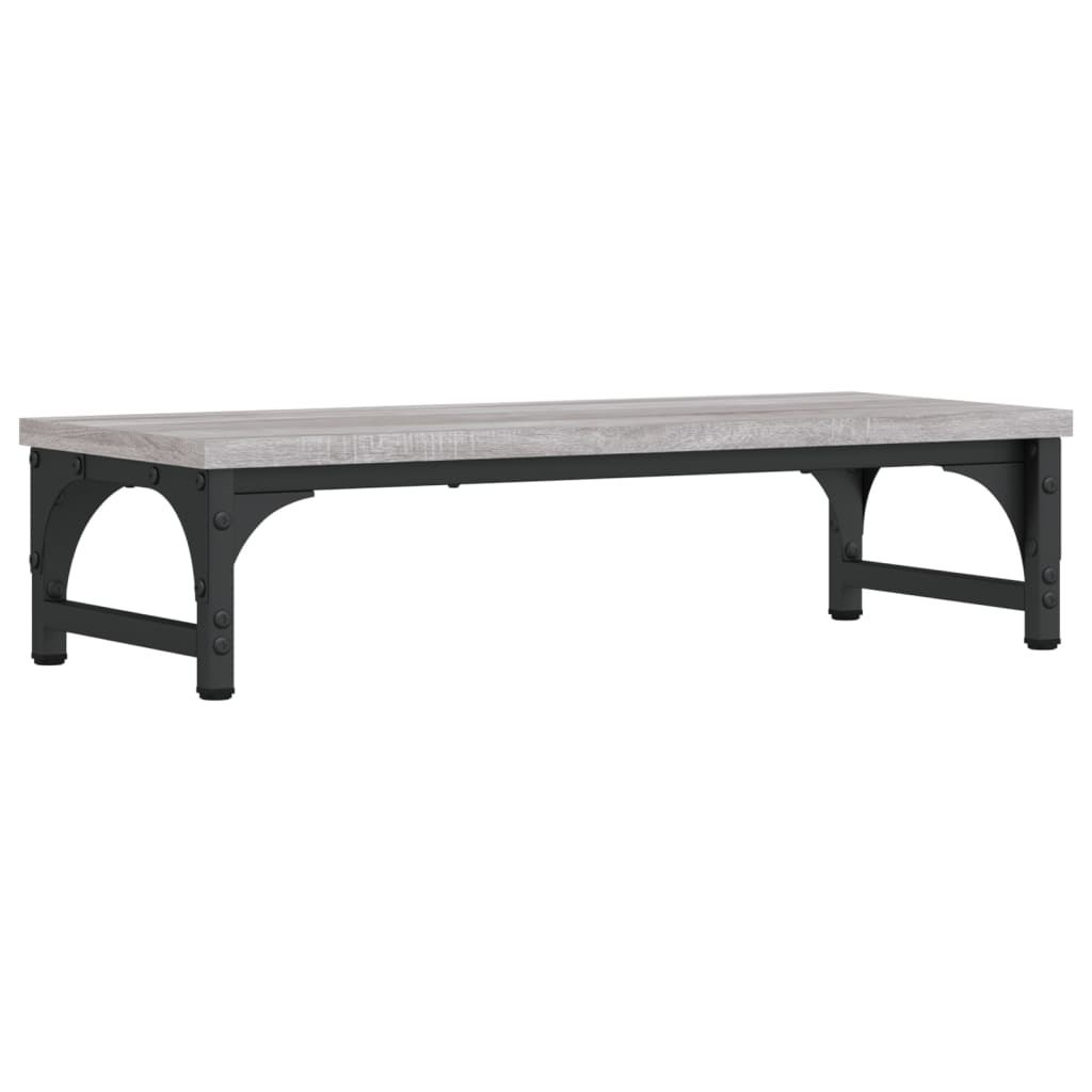 Monitor Stand Gray Sonoma 55 X 23 X 14 Cm Engineered Wood