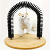 Cat Arch Self Groomer with Scratch Pad and Toy