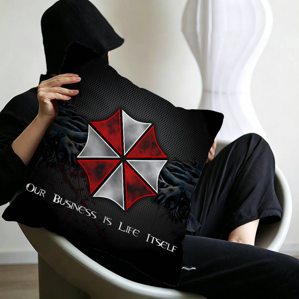 Game R-Resident E-Evil U-Umbrella Cushion Cover Decorative Pillow Sofa Home Decor case pillow cases