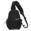 Multifunctional Shoulder Crossbody Bag Solid Color Sports Knapsack Casual Nylon Chest Bag  Male