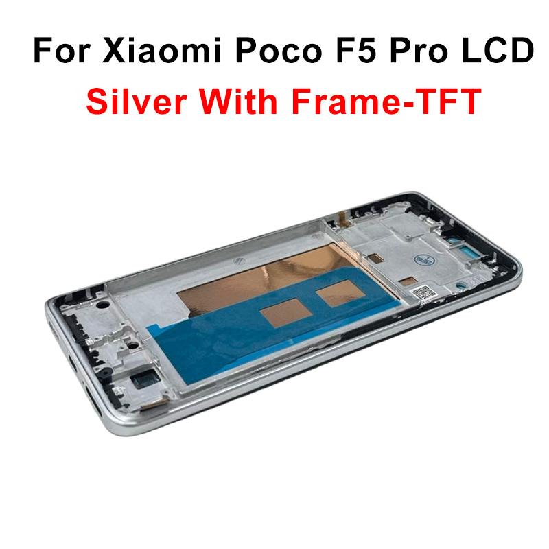 AAA++ OLED For Xiaomi Poco F5 Pro LCD Touch Screen 23049PCD8G Display Digitizer For Poco F5 LCD 23013PC75G Replacement Parts 1