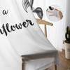 In A World Full Of Roses Be A Sunflower Sheer Curtains for Living Room Modern Voile Curtain Bedroom Tulle Curtains Window Drapes