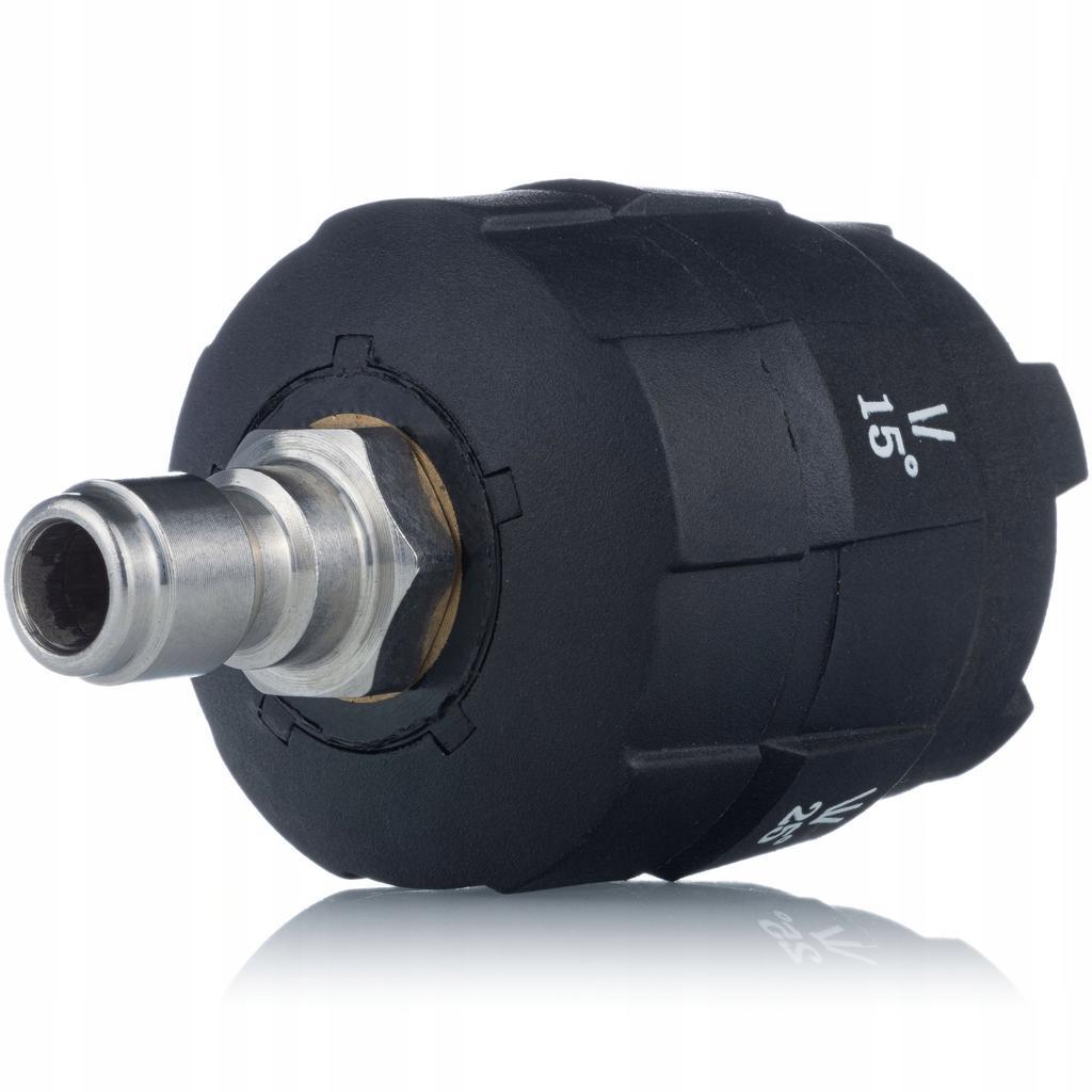 Rosfix Karcher K2-K7 için Bayonet 1/4 Adaptörlü 6'sı 1 Arada Başlık – 6 Mod 0-65° | Dahili Filtre | Alüminyum Başlık