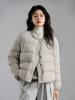 Down jacket women's short annual new loose puffs versatile white duck down small winter coat tide