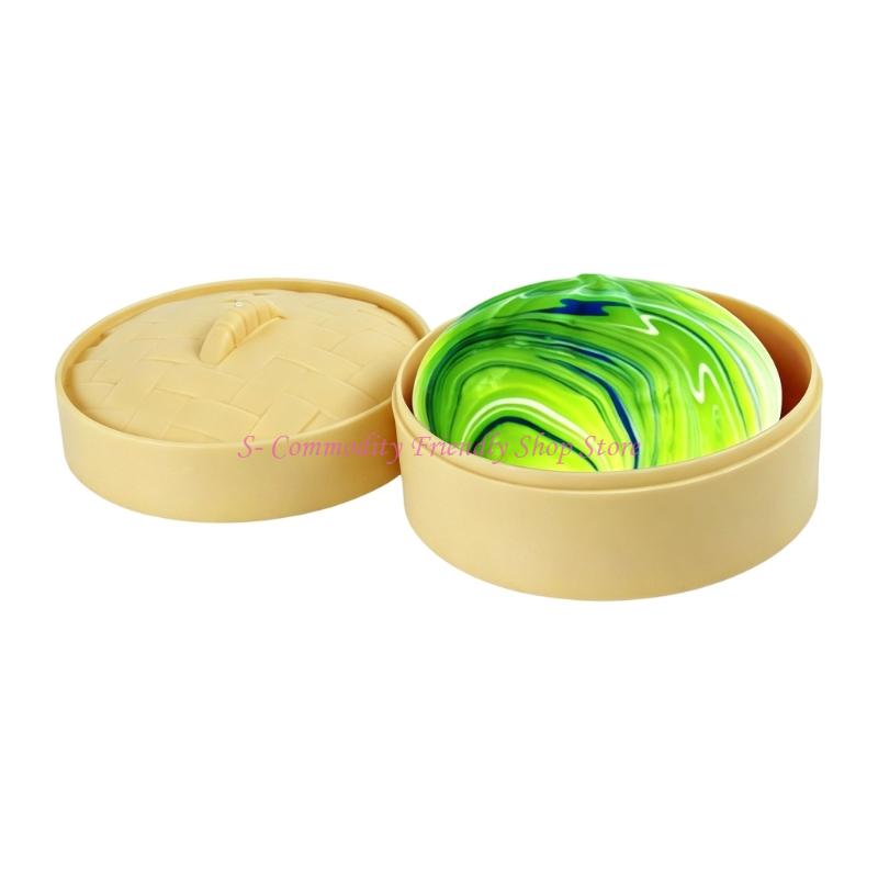 85Ae Slow Rising Steamed Bun Sensory Toy Desk Squeeze Toy Color Tpr Stress Relief For Office Desk Decor And Gift Giving