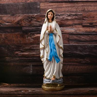 Virgin Mary Resin Statue - Religious Souvenir Interior Decoration Gift Jesus Religion Theme