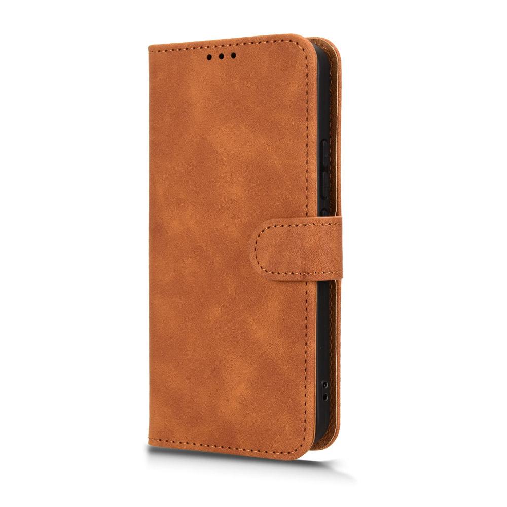 For TECNO Spark 40 Pro 4G Leather Case Skin Feel Anti Drop Wallet Flip Phone Cover