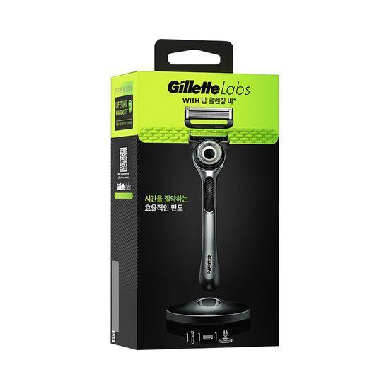 Gillette Labs Deep Cleansing Bar Razor (Handle + 1 Blade)