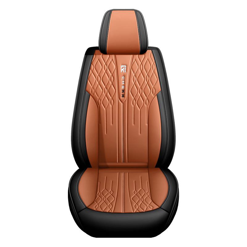 Universal Full Coverage Car Seat Cover - Breathable, Wear-Resistant, Perforated, High-End Cushion for All Seasons