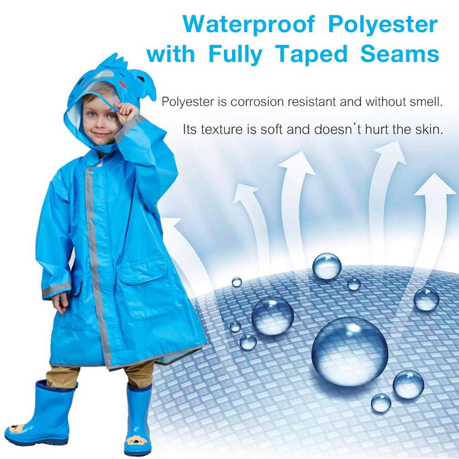 Дождевик для маленьких мальчиков и девочек — фото 4