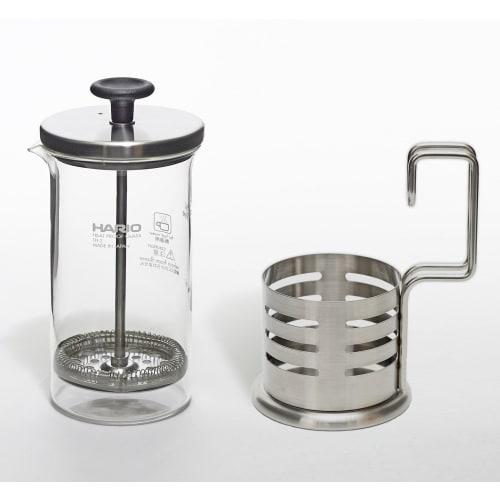 HARIO Bright N Coffee & Tea French Press for 2 People 300ml Made in Japan THJN-2HSV