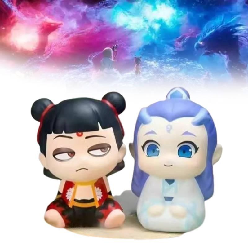 Zha 2 Ne Nezha Aobing Squeeze Toy Decompression Toys Action Figure Model Gift