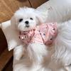 New Spring Summer Dog Shirt Pet Spring Summer Pet Shirt Dog Cat Clothes Schnauzer Bichon Pomiri Temperament Handsome Thin Pet Cl