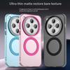 Magsafe Matte Handyhülle Für Oppo Find X8 X8 Pro X8 Ultra X8s Schutzhülle Magnetisches Kabelloses Laden Stoßfeste Rückabdeckung