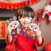 6Pcs Cartoon Lunar Red Packet New Year Lucky Money Envelopes Year of the Snake Creative Lucky Red Envelopes for Spring Festival