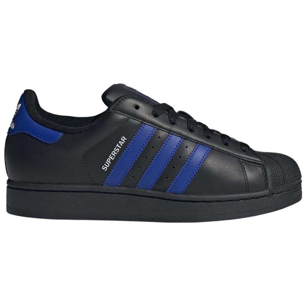 adidas Superstar 2 Black Semi Lucid Blue Unisex Sneakers Core-Black Cloud-White JR1632