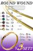 Phoenix Acoustic Guitar Strings Phosphor Bronze Warm Bright Tone 3set Transparent Sound Crisp Feeling Pole End Color Cloth Pick Included