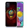 Russia Vintage USSR Communism Phone Case For Samsung Galaxy A52 A32 A22 A12 A02S A50S A30S A51 A31 AA71 Note 20 Ultra 10 S10 Plu