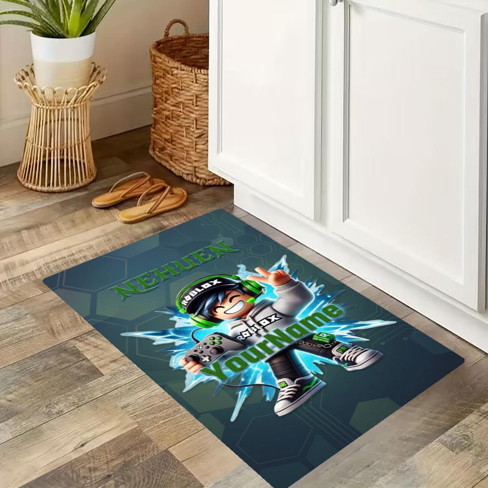 Roblox Customize Your Name Kitchen Rug Runner Rug Laundry Mat Hallway Entryway The Best Gift Choice