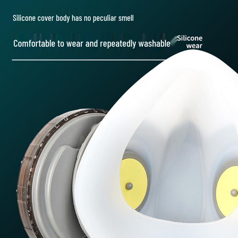 Long Zhan Industrial Dust Mask Kit with Anti-Fog Goggles