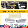 Chrome Door Seat Adjust Button Switch Cover Fits Trim Mercedes-Benz E Class W212