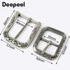 1/2 Stück Deepeel 35/40mm Vintage Metall Taschengurt Schnalle Antik Messing Silber Leder Verstellstift Verschluss DIY Gurtband Riemen Dekor Haken