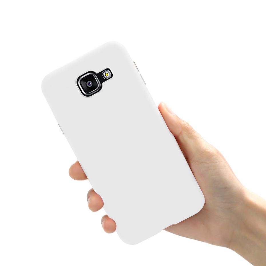 For Samsung A5 2016 2017 Case Soft Colored Silicone Phone Case for Samsung Galaxy A 5 A5 2016 2017 A510F A520F Cover Fundas Case