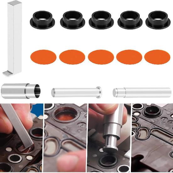 124740-TL30 Pressure Switch Tallation Tool Kit Works With F/124740-30K, Perfectly Fits For GM Transmissions 6L45 6L50 6L80 6L90 & 1St Gen 6T70 6T75
