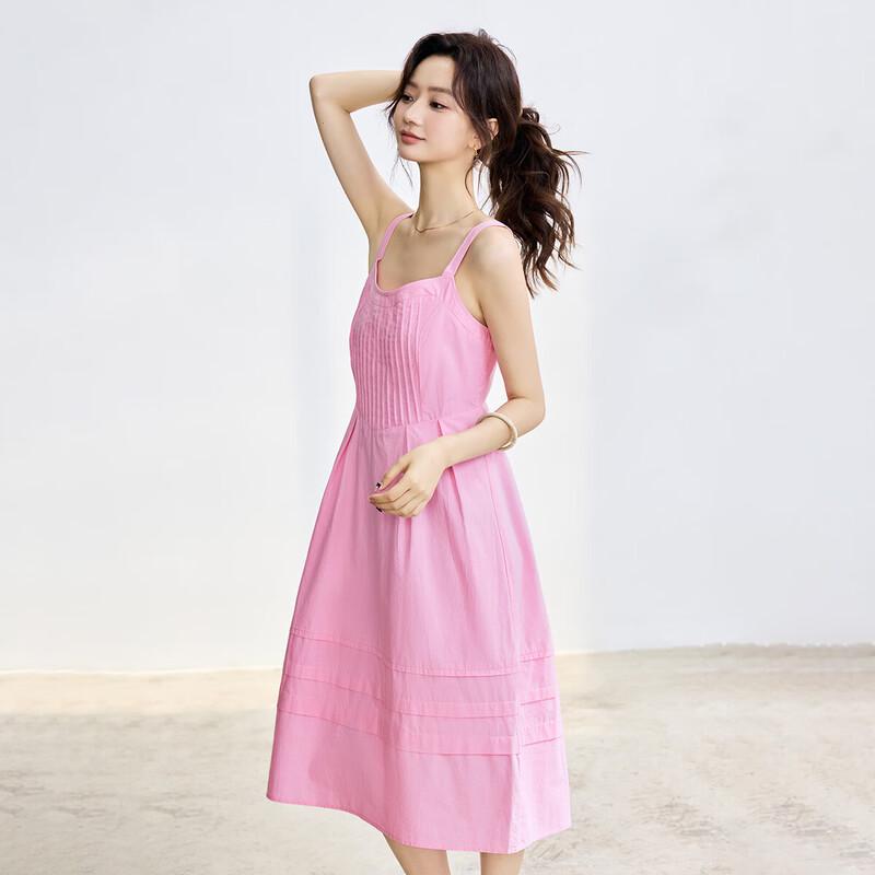 INMAN А-образное платье-майка с французской плиссировкой S