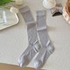 High Quality Long Socks Simple Style Casual Long Socks Fashion Knee High Socks  For Girls