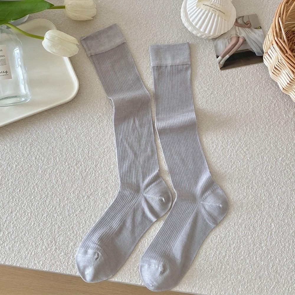 High Quality Long Socks Simple Style Casual Long Socks Fashion Knee High Socks For Girls