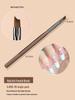 Nail Art Brush & Painting Gel Set with French Round Head & Long-lasting Base Coat