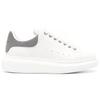 Oversized Snake Print White Grey Women's 718232WIEE79154