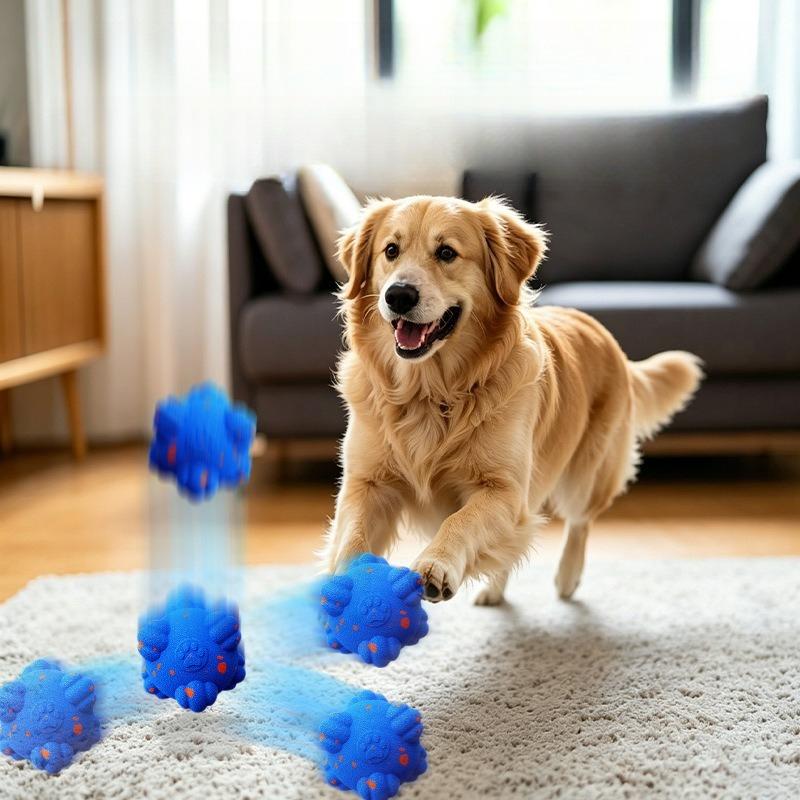 Smart Interactive Dog Ball Multi‑mode Irregular Rolling Electric Toy Bite‑resistant Relieve Boredom for Dogs