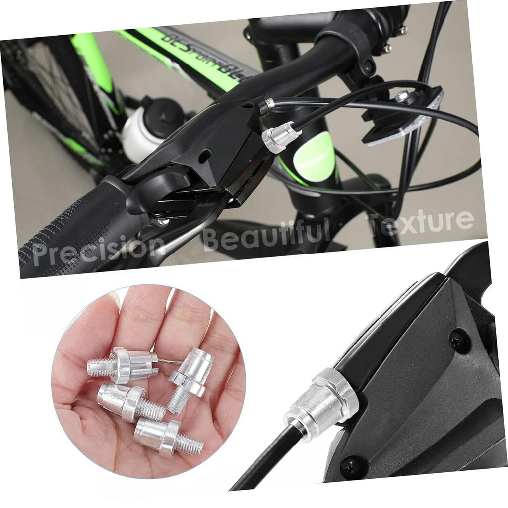 Brake Lever Adjuster Screw 4 Pack for Bike Cycle Brake Handle M7 Alloy Screws