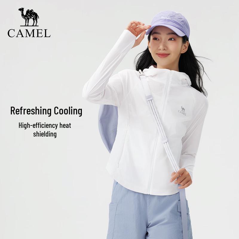 CAMEL Women's UPF300+ Outdoor Sun Protection Jacket
