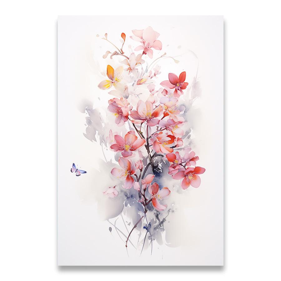 1pcs Posters for Wall Art Canvas Painting Decorative Paintings the Beauty of Nature Beautiful Flowers Decor for Room Home Garden